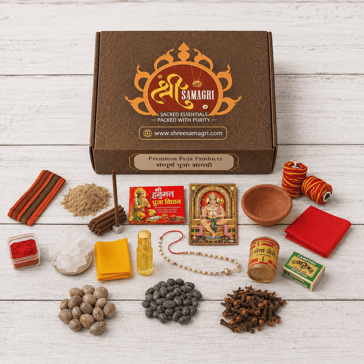 Premium Hanuman Puja Samagri Kit